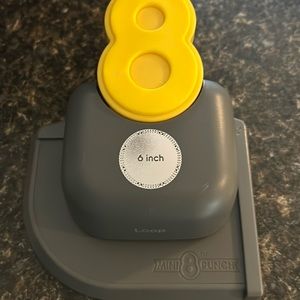 6 inch decorative Loop circle punch